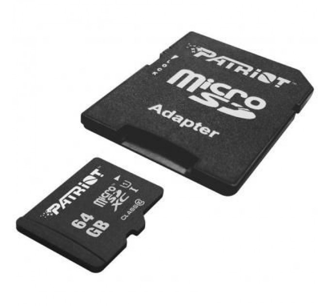 Карта пам'яті Patriot 64GB microSD class10 UHS-1 (PSF64GMCSDXC10)