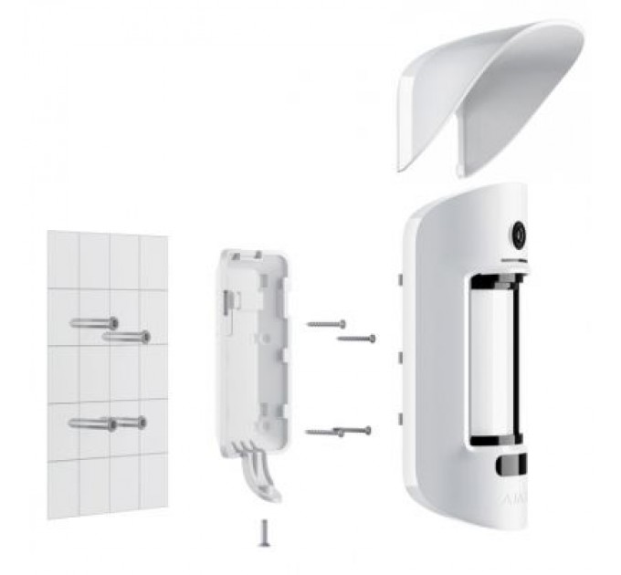 Ajax Датчик руху Ajax MotionCam Outdoor біла