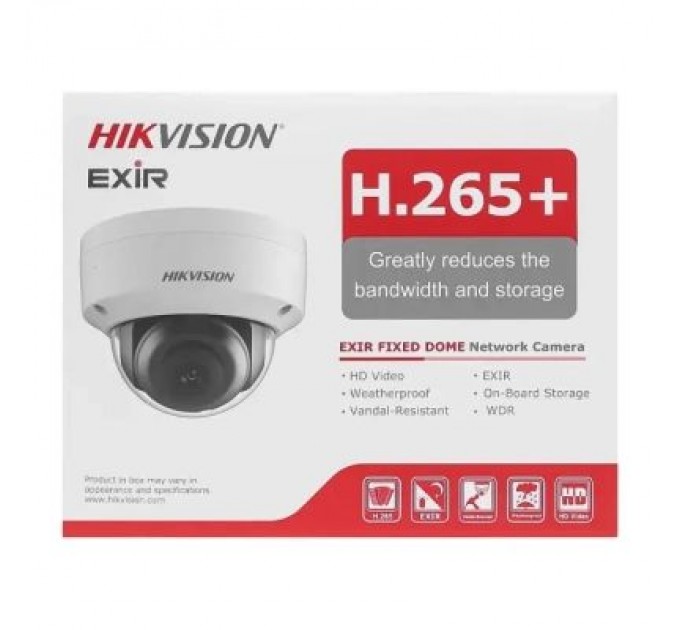 Hikvision Камера відеоспостереження Hikvision DS-2CD2121G0-IS(C) (2.8)