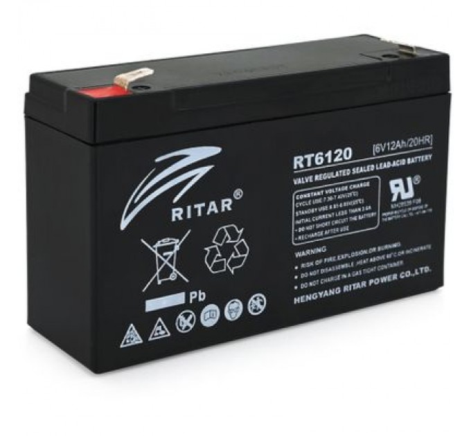 Батарея до ДБЖ Ritar RT6120A, 6V-12Ah (RT6120)