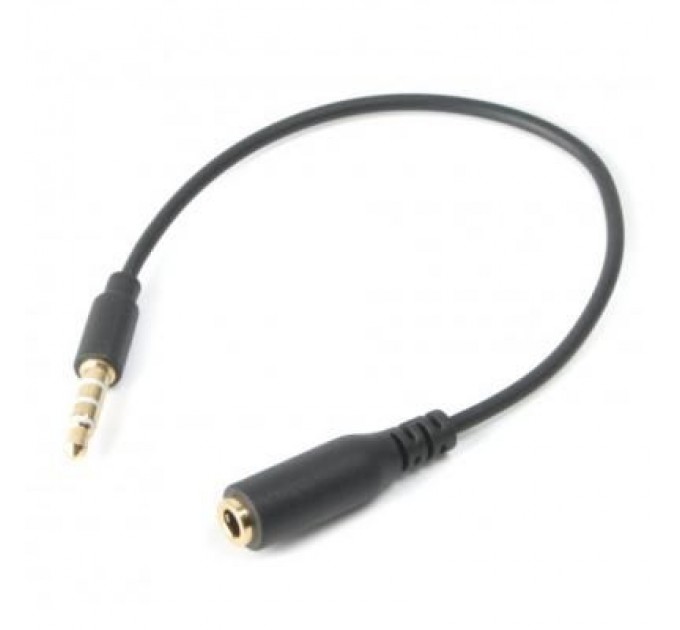 Cablexpert Кабель мультимедійний Jack 3.5mm M/Jack 3.5mm F L-R-MIC-GND to L-R-GND-MIC Cablexpert (CCA-419)