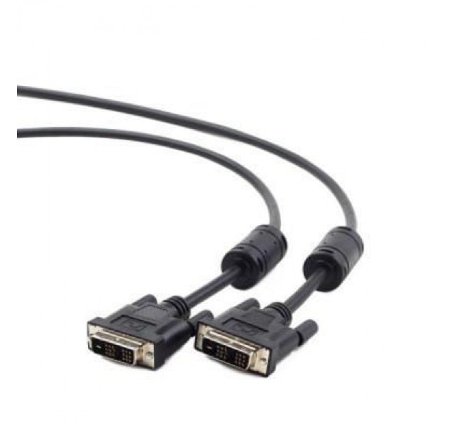 Cablexpert Кабель мультимедійний DVI to DVI 18+1pin, 1.8m Cablexpert (CC-DVI-BK-6)