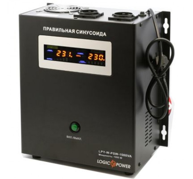 LogicPower Пристрій безперебійного живлення LogicPower LPY- W - PSW-1500VA+ (4145)