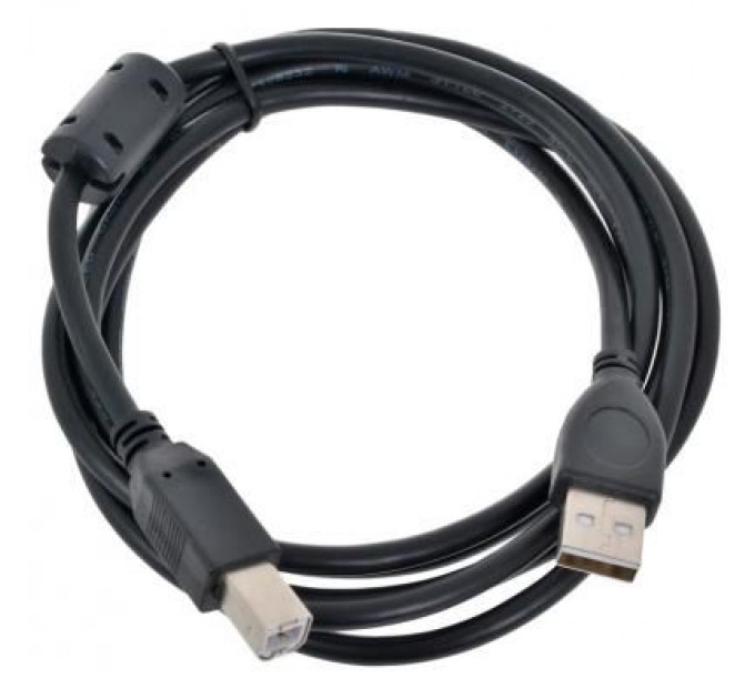 Maxxter Кабель для принтера USB 2.0 AM/BM 1.8m Maxxter (UF-AMBM-6)