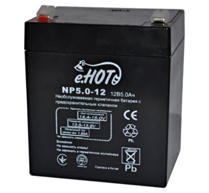 Enot Батарея до ДБЖ Enot 12В 5 Ач (NP5.0-12)