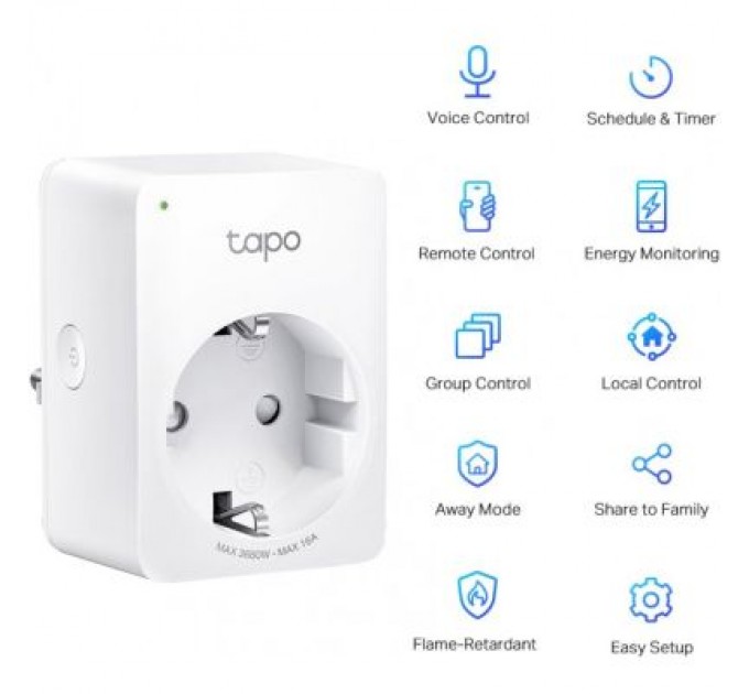 TP-Link Розумна розетка TP-Link Tapo P110