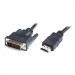 REAL-EL Кабель мультимедійний HDMI to DVI 1.8m REAL-EL (EL123500013)