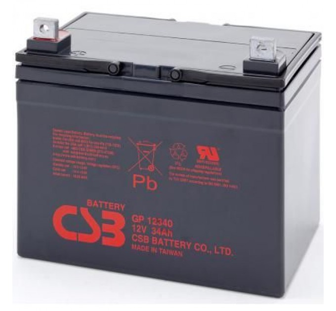 Батарея до ДБЖ CSB 12В 34 Ач (GP12340)