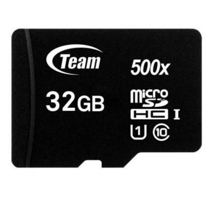 Team Карта пам'яті Team 32Gb microSDHC class 10 (TUSDH32GCL10U03)