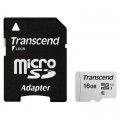 Transcend Карта пам'яті Transcend 16GB microSDHC class 10 UHS-I U1 (TS16GUSD300S-A)