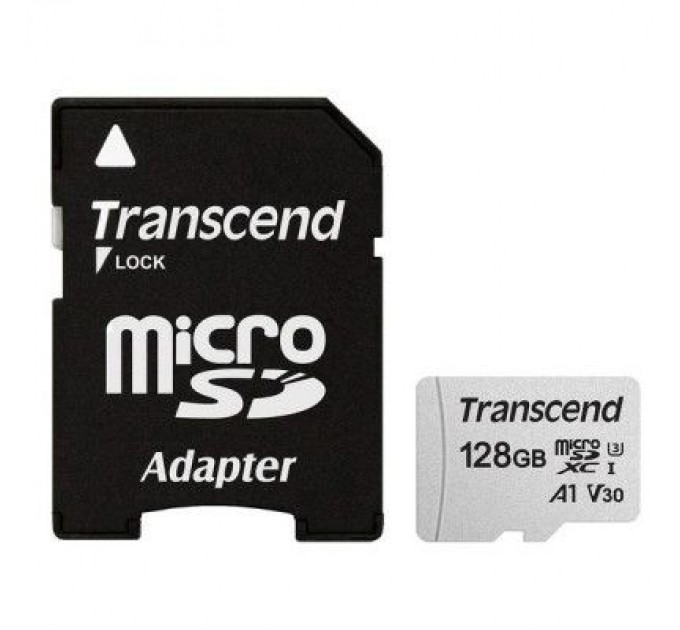 Transcend Карта пам'яті Transcend 128GB microSDXC class 10 UHS-I U3 (TS128GUSD300S-A)