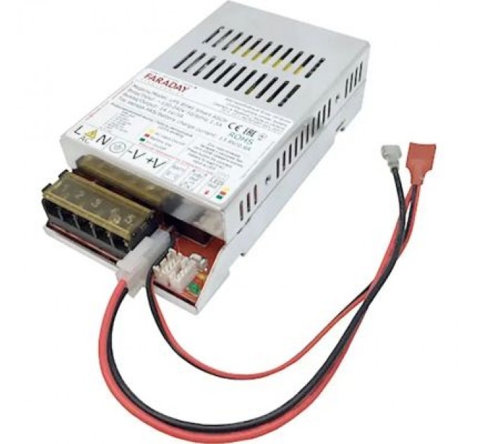 Faraday Electronics Блок живлення для систем відеоспостереження Faraday Electronics UPS_85W_ALU_24