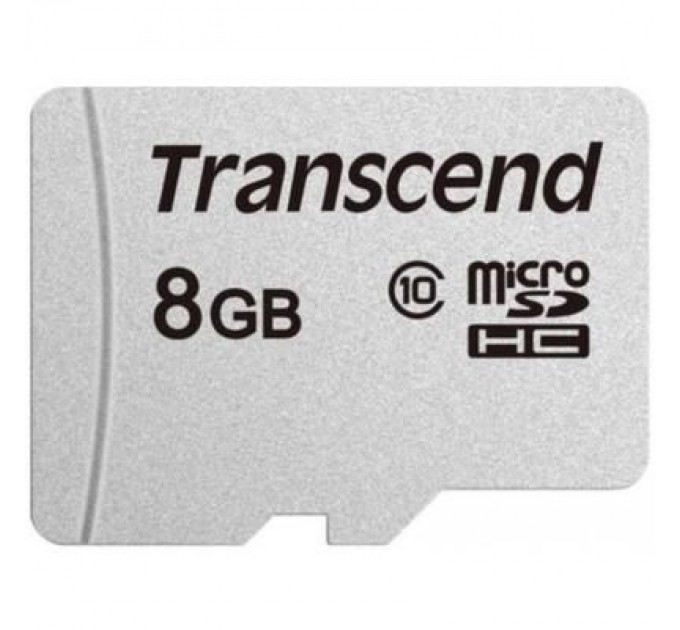 Transcend Карта пам'яті Transcend 8GB microSDHC class 10 UHS-I (TS8GUSD300S)