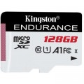 Kingston Карта пам'яті Kingston 128GB microSDXC class 10 UHS-I U1 A1 High Endurance (SDCE/128GB)
