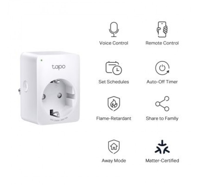 TP-Link Розумна розетка TP-Link Tapo P100M