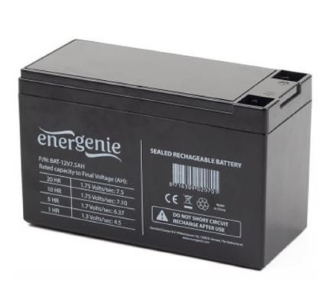 EnerGenie Батарея до ДБЖ EnerGenie 12В 7.2 Ач (BAT-12V7.2AH)