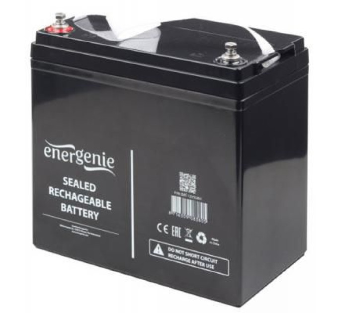 EnerGenie Батарея до ДБЖ EnerGenie 12В 55 Ач (BAT-12V55AH)