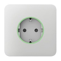 Розумна розетка Ajax SoloCover white