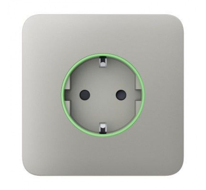 Ajax Розумна розетка Ajax SoloCover oyster
