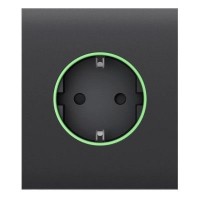Розумна розетка Ajax CenterCover graphite