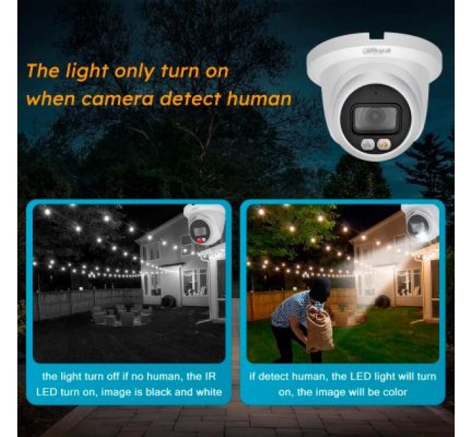 Dahua Камера відеоспостереження Dahua DH-IPC-HDW2849TM-S-IL (2.8)