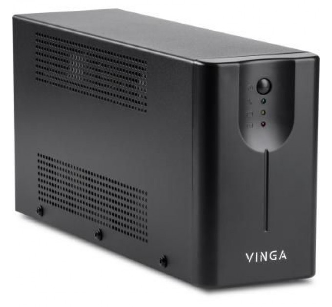 Vinga Пристрій безперебійного живлення Vinga LED 600VA metal case (VPE-600M)