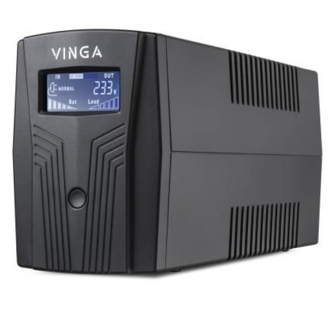 Vinga Пристрій безперебійного живлення Vinga LCD 800VA plastic case (VPC-800P)