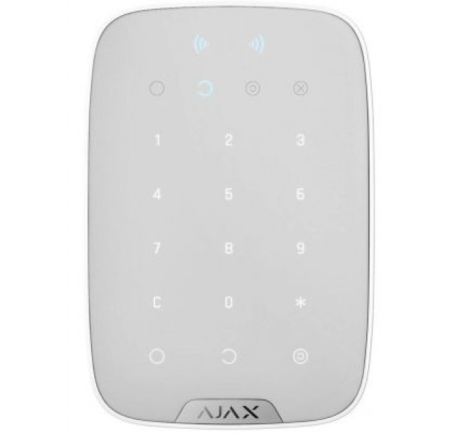 Ajax Клавіатура до охоронної системи Ajax KeyPad Plus біла