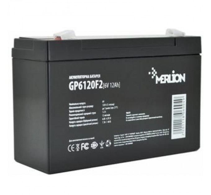 Батарея до ДБЖ Merlion 6V-12Ah (GP612F2)