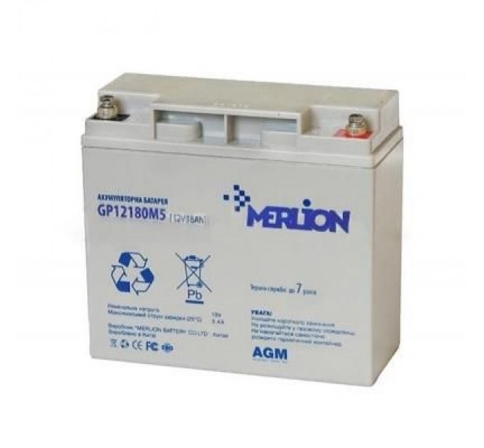 Батарея до ДБЖ Merlion 12V-18Ah (GP1218M5)