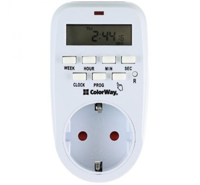 ColorWay Розумна розетка ColorWay CW-STE01-7D