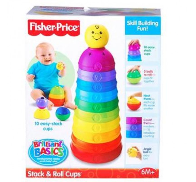 Fisher-Price Розвиваюча іграшка Fisher-Price Большой-ещё больше (W4472)