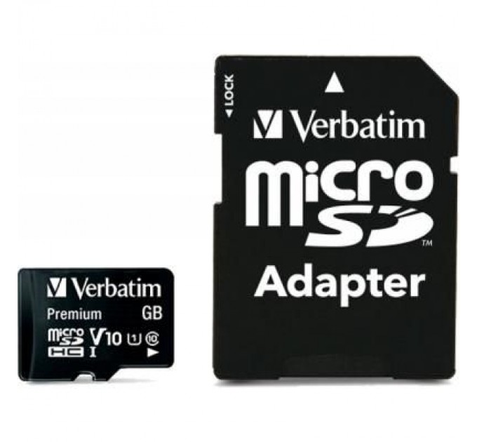 Verbatim Карта пам'яті Verbatim 32GB microSDHC class 10 (MDAVR-9/G)