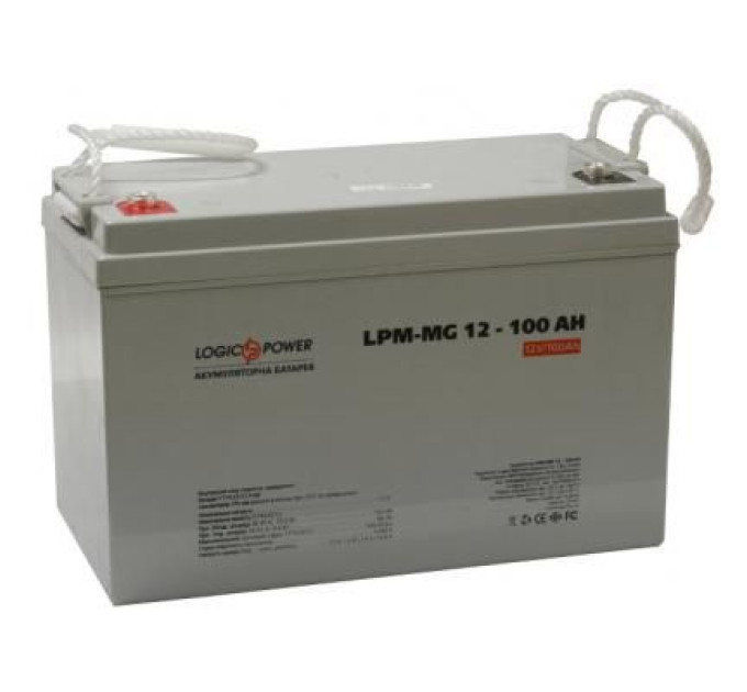 LogicPower Батарея до ДБЖ LogicPower LPM MG 12В 100 Ач (3877)