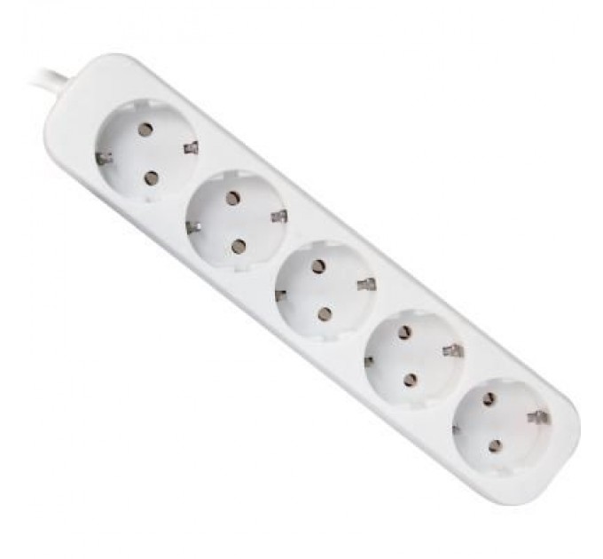 Defender Мережевий подовжувач Defender E518 1.8 m 5 роз white (99229)