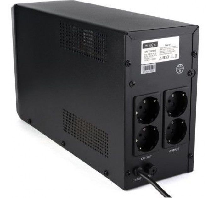 Vinga Пристрій безперебійного живлення Vinga LCD 1500VA metal case (VPC-1500M)