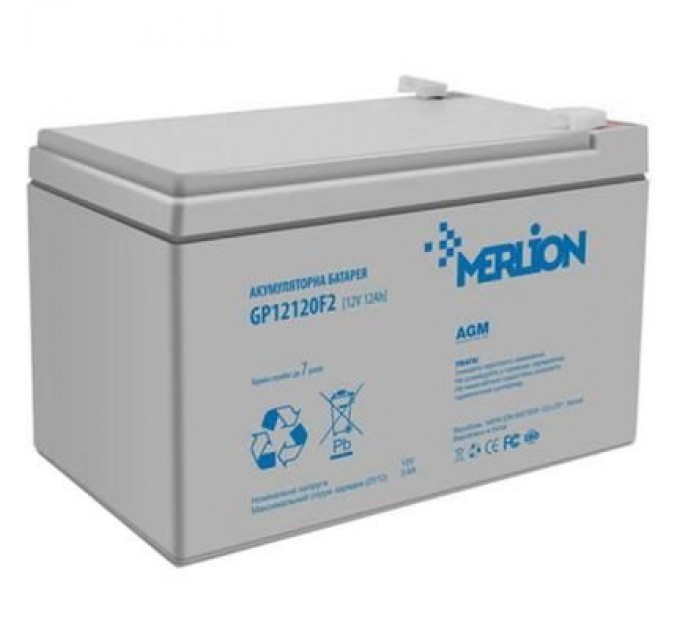 Merlion Батарея до ДБЖ Merlion 12V-12Ah (GP12120F2)