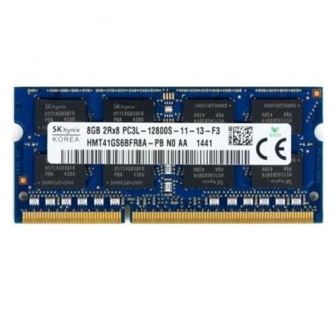 Модуль пам'яті для ноутбука SoDIMM DDR3L 8GB 1600 MHz OEM Hynix (HMT41GS6BFR8A-PB)