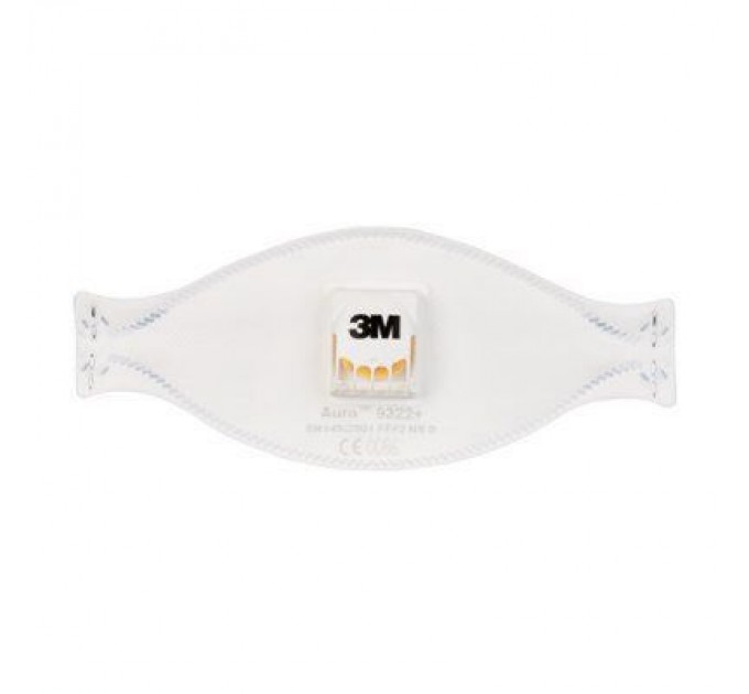 Респіратор 3M Aura 9322+ захист рівня FFP2 з клапаном 1 шт. (4054596041226)