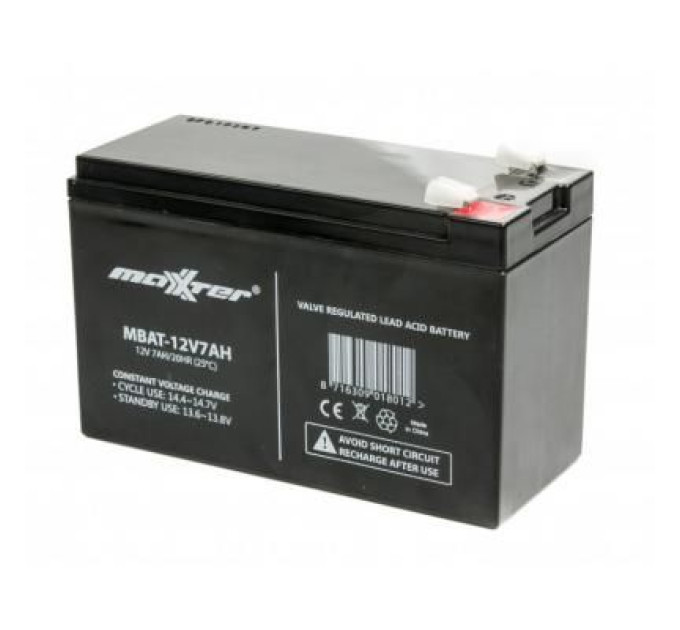 Maxxter Батарея до ДБЖ Maxxter 12V 7AH (MBAT-12V7AH)
