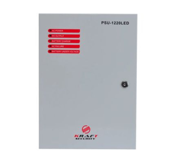 Kraft Energy Блок живлення для систем відеоспостереження Kraft Energy PSU-1220LED