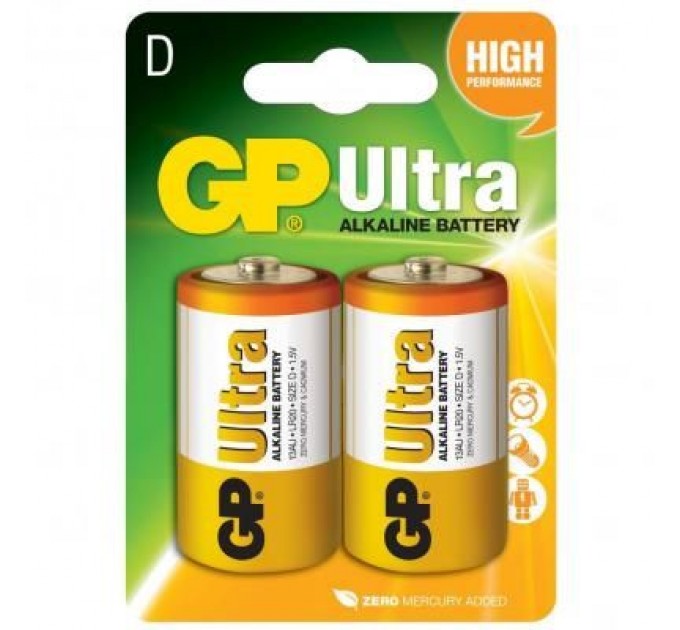 Gp Батарейка Gp D GP Ultra LR20 * 2 (13AU-U2 / 4891199034442)