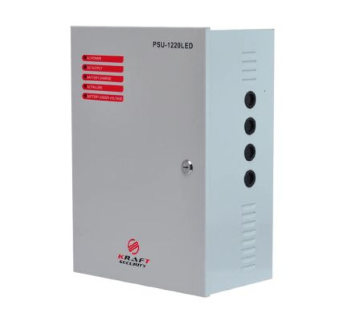 Kraft Energy Блок живлення для систем відеоспостереження Kraft Energy PSU-1220LED