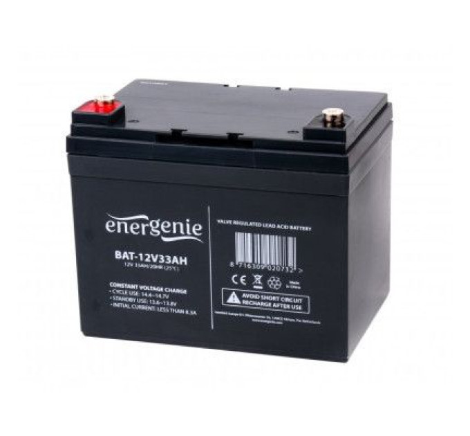 EnerGenie Батарея до ДБЖ EnerGenie 12В 33 Ач (BAT-12V33AH)