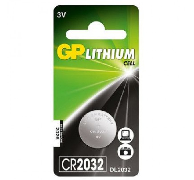 Gp Батарейка Gp CR2032 * 1 (CR2032-U5 / CR2032)