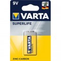 Varta Батарейка Varta Крона 6F22 Superlife Zinc-Carbon * 1 (02022101411)