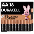 Duracell Батарейка Duracell AA лужні 18 шт. в упаковці (5000394107519 / 5006192)