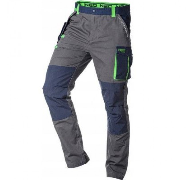 Neo Tools Штани робочі Neo Tools Premium, розмір XL (54), тканина ripstop, 210 г/м2,бавовна, (81-227-XL)