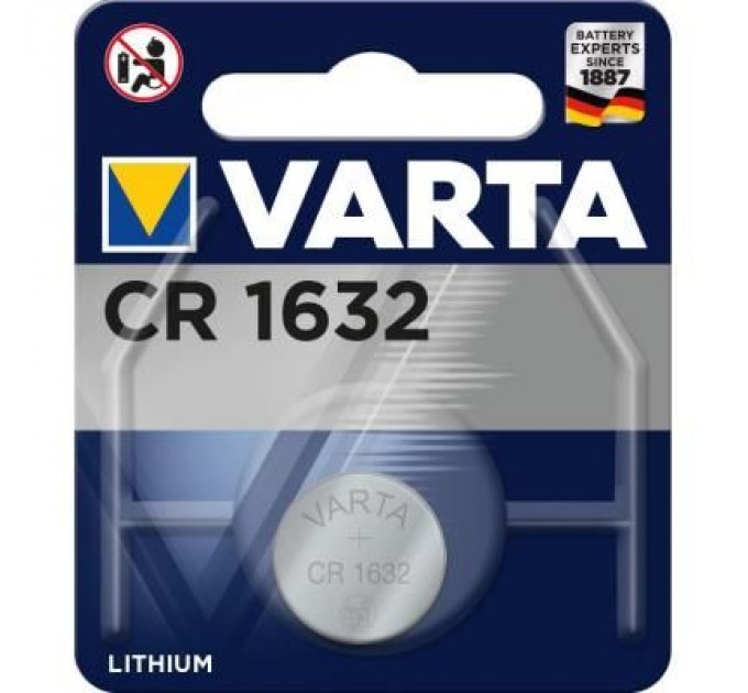 Varta Батарейка Varta VARTA CR 1632 LITHIUM (06632101401)