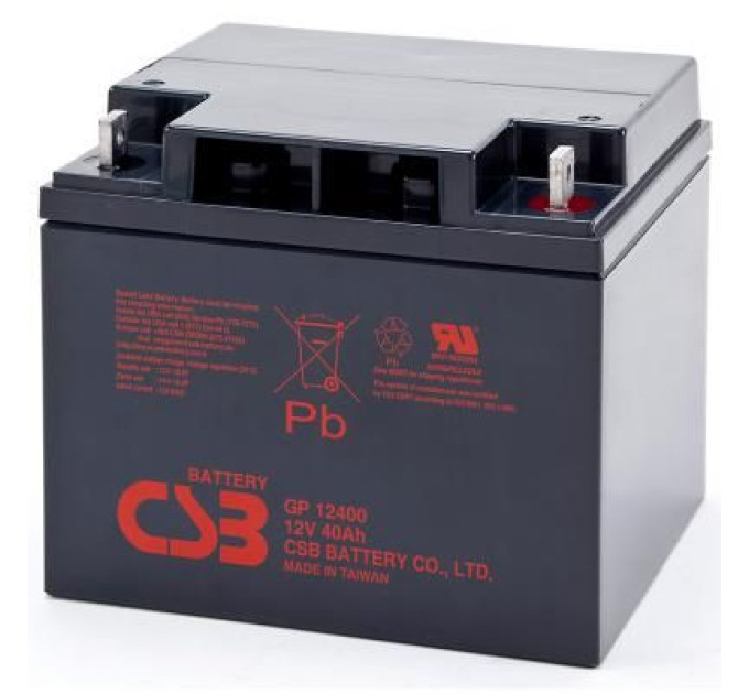 CSB Батарея до ДБЖ CSB 12В 40 Ач (GP12400)